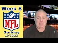 Sunday Free NFL Week 8 Betting Picks Predictions - 22 l Picks Parlays
