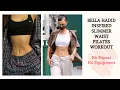 BELLA HADID Inspired Tiny Waist Pilates at Home - BELLA HADID Ilhamli Bel Inceltici Pilates