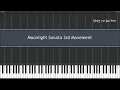 Beethoven - Moonlight Sonata (3rd Movement) [Piano Tutorial]