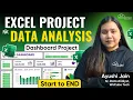 EXCEL Full PROJECT for Data Analysis with AI End-to-End Excel Dashboard Project in 1 Hours