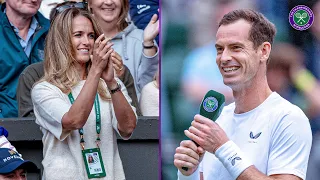 When Andy met Kim Andy Murray speaks about meeting his wife for first time Wimbledon 2024