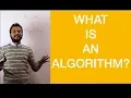 Characteristics of an Algorithm What is an Algorithm