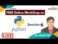 GIRI S TECH HUB s python workshop session-6 python tutorial for beginner best way to learn python