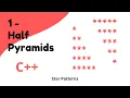 1 - Half Pyramid With C Star Patterns Mazen Labs