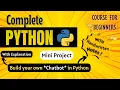 Build a Chatbot in Python Mini Project Python Full course for Beginners