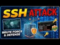 SSH Brute Force Defense From Attack Simulation to Mitigation Kali Linux