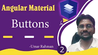 2 Angular Material Buttons How to use Button Componenets in Angular Material 13 Angular Tutorial
