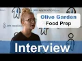 Olive Garden - Food Prep