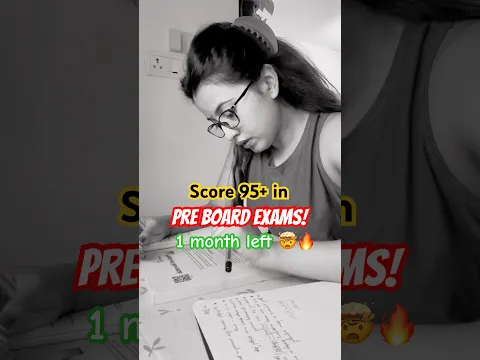 3 Hours Daily = 95% | 30 Days Plan for Pre Boards | Revision Hacks | Class 11 | Class 12