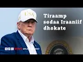 Tiraamp sodaa Iraaniin konkolaataa nyaata deddeebisu keessa dhokachuun xiyyaara jijjiirrachuu amane