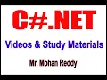 Net s C Net s Session - 25 Multiple Inheritance by Mohan Reddy
