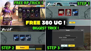 Download Bgmi Free 360 UC 😱 Get Free Royal Pass In Bgmi | Bgmi Free Royal Pass Kaise Le | Free Rp Uc Trick MP3