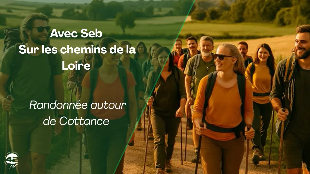 ⁣Sur les sentiers de la Loire : Randonnée autour de Cottance
