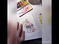 The vet coloring process