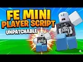 FE Mni Player Script R15 No Key SMzees