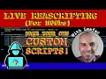 Live Scripting tutorial for beginners Pt 3 With Leandro Facchinetti