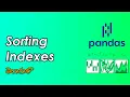 How to Sort Index in Pandas Pandas Tutorials Data Science WonkyCode Telugu