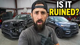 I Bought a Wrecked Ford Explorer ST and It Was Worse Than I Thought