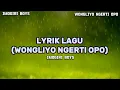 Download Lagu Lirik Lagu Wong Liyo Ngerti Opo IMOGIRI BOYS – Lagu Jawa Viral 2025 | Bikin Baper \u0026 Ngena di Hati