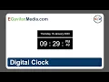 Digital Clock Speed Code HTML CSS and JavaScript