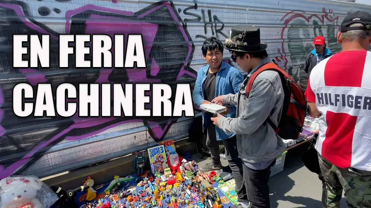 LA FERIA CACHINERA DE CENTRO DE LIMA #retrogaming