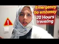 Lagu Emergency Embassy Visit | 20 Hours of Non-Stop Travel | Parenting Responsibilities