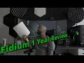 1 year review of Fidium