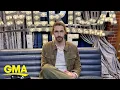 Hozier plays Ask Me Anything backstage at GMA