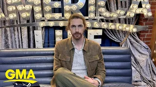 Hozier plays Ask Me Anything backstage at GMA
