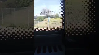Railfan window view of Rerouted SIM33 Express bus to Midtown part 7