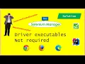 Selenium Introduced Selenium Manager Selenium 4 Feature Driver Executables NOT required