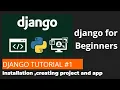 Django installation Django by ilyas sir Django creating project and app