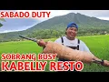 KABELLY RESTAURANT SOBRANG BUSY ANG DAMING TAO / DI NA ASIKASO NI TRES ANG CAMERA / SABADO DUTY