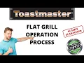 Toastmaster Griddle Operation Process