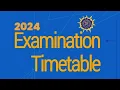 WAEC TIMETABLE 2024