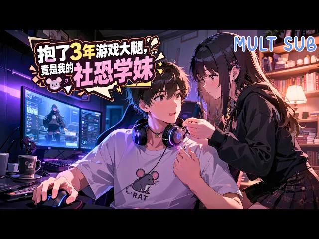 抱了3年游戏大腿竟是我的社恐学妹