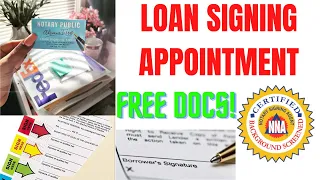 How to prepare for a loan signing appointment preparing loan documents loan signing script