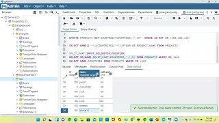 SPLIT PART function in POSTGRESQL split - part function in POSTGRES