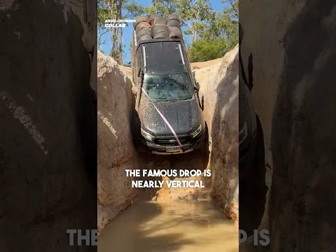 Driving Over The Worlds Biggest Pothole! 😂