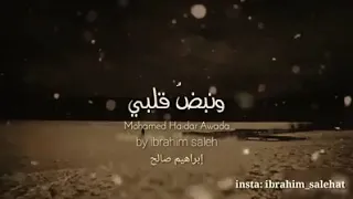 فأنت نصري وانت فخري ودمعتي وانت روحي ونبض قلبي  فأنت نصري وانت فخري ودمعتي وانت روحي ونبض قلبي