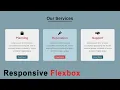 Responsive Our Services Page Our Services Page In HTML and CSS HTML CSS Tutorial