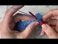 INVISIBLE DECREASE for half double crochet - US terms half treble crochet