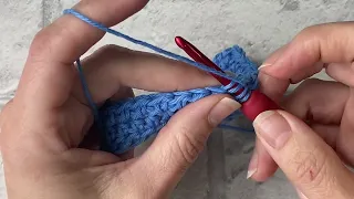 INVISIBLE DECREASE for half double crochet - US terms half treble crochet