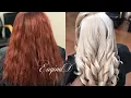 Red Box Colors to BLONDE Transformation Part 1