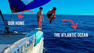 LEAVING AFRICA SAILING THE ATLANTIC TO St HELENA