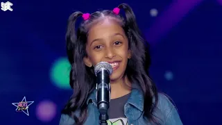 مريم العلوي من السعوديه ب أغنية أحلى حاجة فيكي للفنان محمد حماقي  برنامج   نجوم الغد دندنها