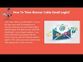 How To Time Warner Cable Email Login 1-888-338-6033