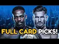 My UFC 309 Jones vs Miocic Full Card Breakdowns Predictions