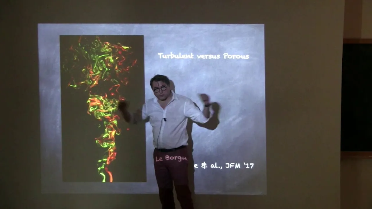 Emmanuel Villermaux - Mixing in porous media and turbulent flows (Presentation)