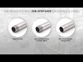 Calbrite Stainless Steel Rigid IMC and EMT Conduit
